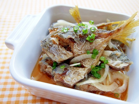 小鯵南蛮漬け 骨ごと食べるならこの方法